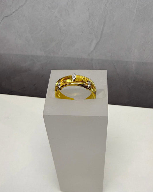 Anillo Small crystals