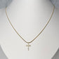 Collar Golden cross