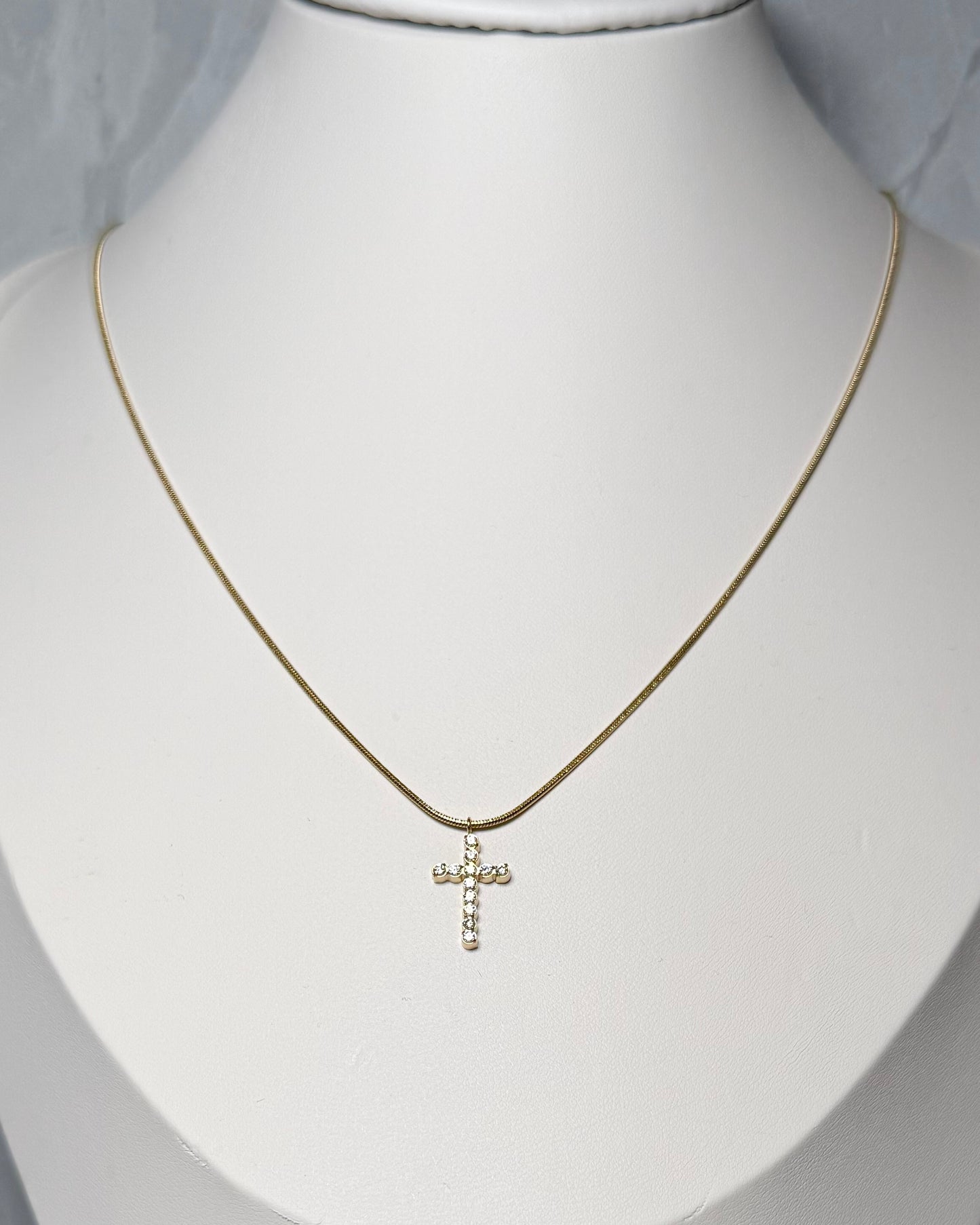 Collar Golden cross