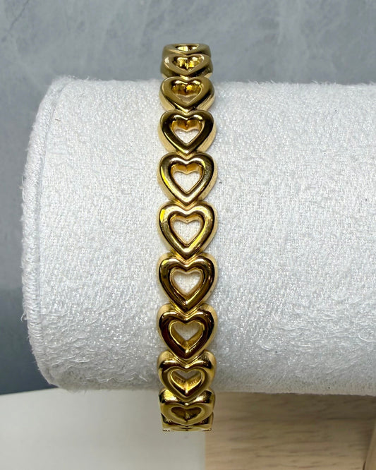 Brazalete Corazones