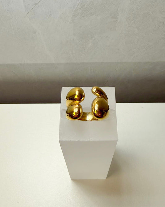 Anillo Four golden balls