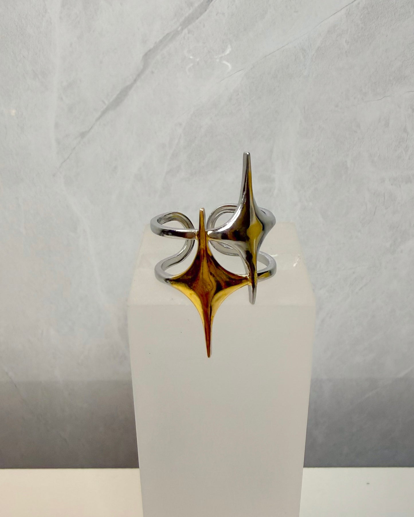 Anillo Bicolor sparkles