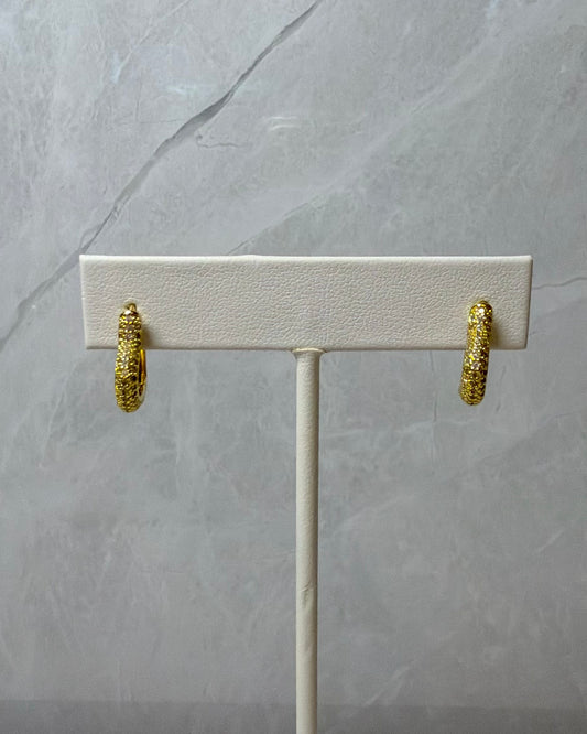 Aretes Hearts golden