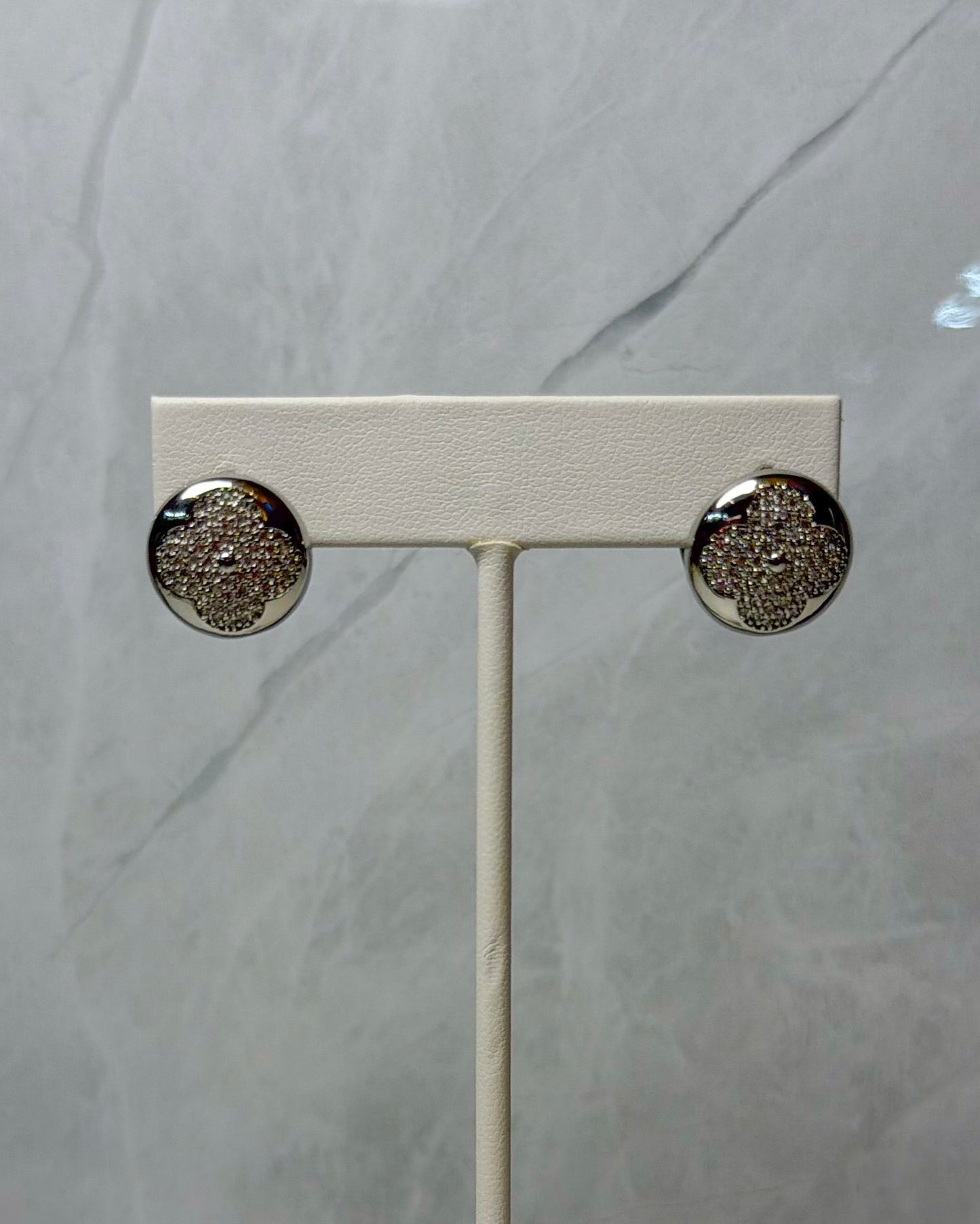 Aretes Crystal silver