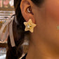 Aretes Estrella White