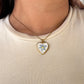Collar flor crochet