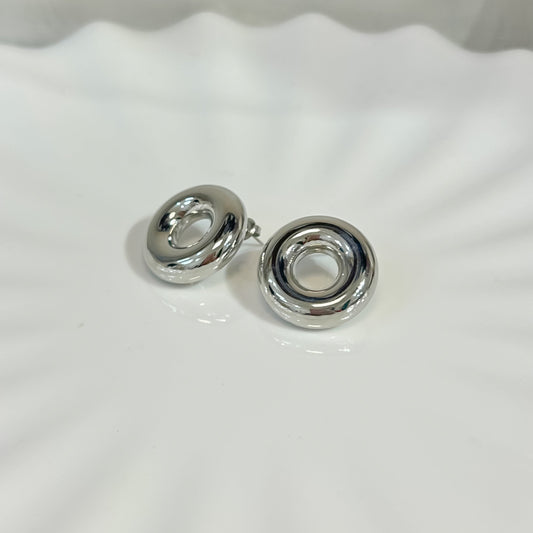 Aretes Donna Plata