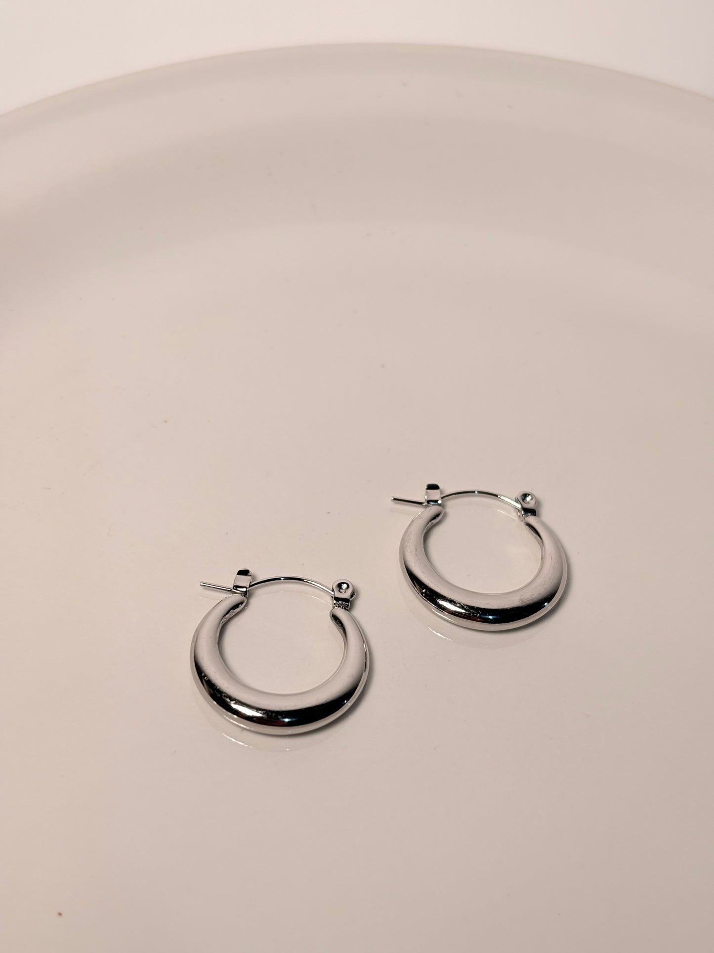 Arracadas Basic Silver