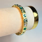 Pulsera Green Hearts