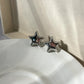 Aretes Estrella Globo Plata