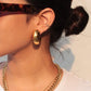 Aretes Chunky Gold