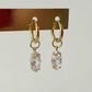 Hoops Diamond Gold