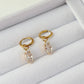 Hoops Diamond Gold