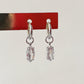 Hoops Diamond Silver