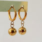 Hoops Ball Gold
