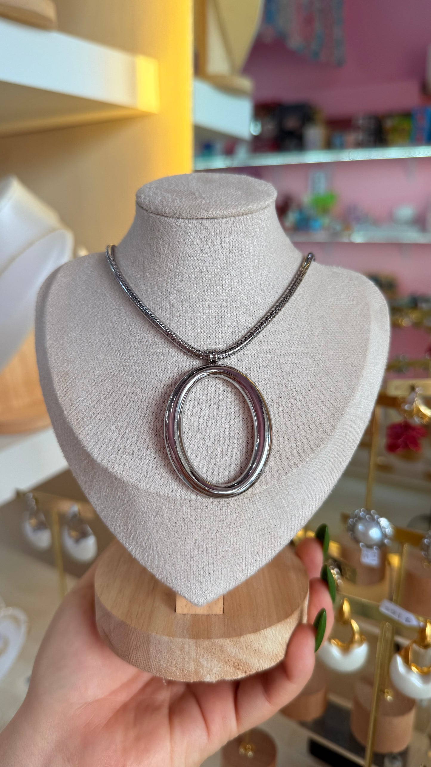 Collar Olivia Plata