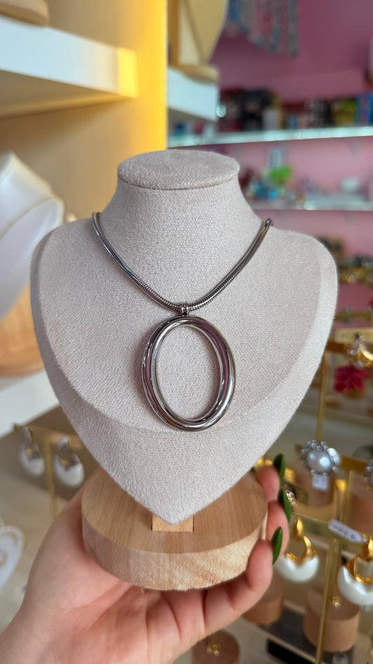 Collar Olivia Plata
