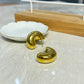 Aretes Chunky Gold