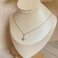 Collar Celeste Plata