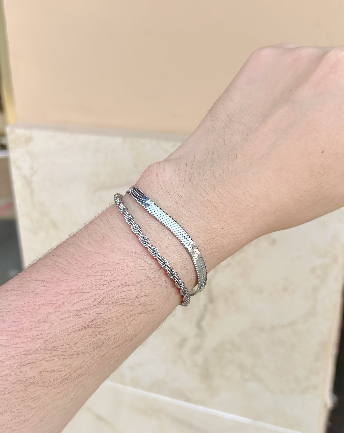 Pulsera Lisa Plata