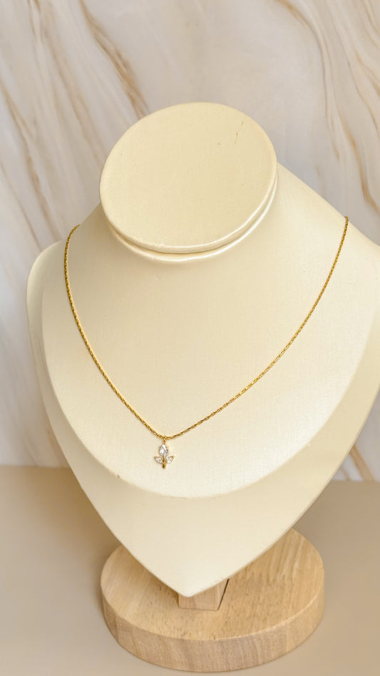 Collar Tulipán Blanco