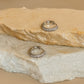 Set Aretes diamantes plata 3pzs