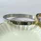 Brazalete Heart Diamond Plata