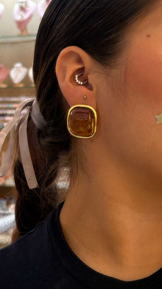 Aretes Maxi Piedra