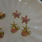 Aretes Pink Starfish