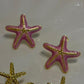 Aretes Pink Starfish