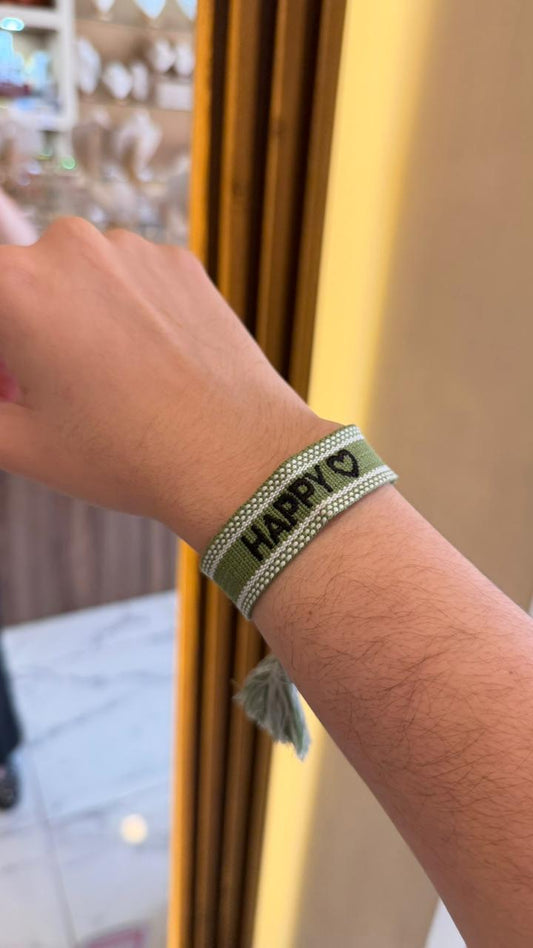 Pulsera Bohemia Verde