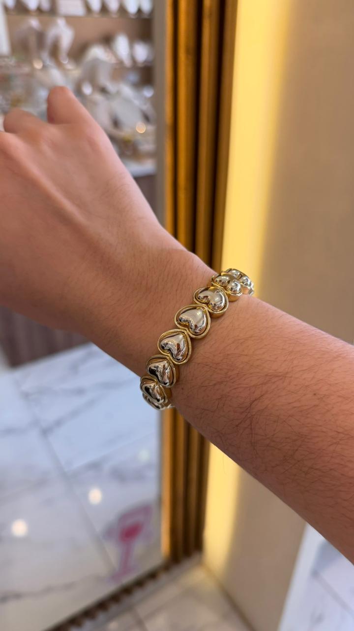 Pulsera Hearts