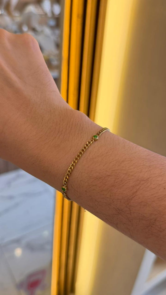 Pulsera Mini Cuba Green