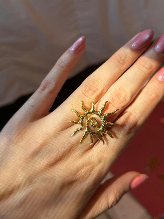 Anillo Sunshine Dorado