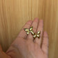 Aretes Mariposa Dorado