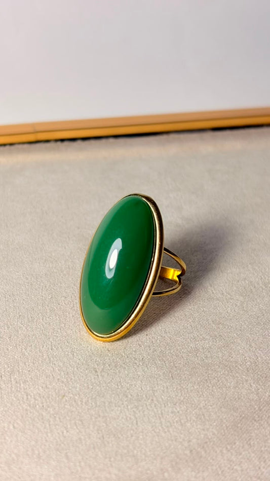 Anillo Green Stone